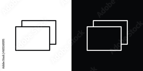 Window Restore icon for template logo, vector designs.