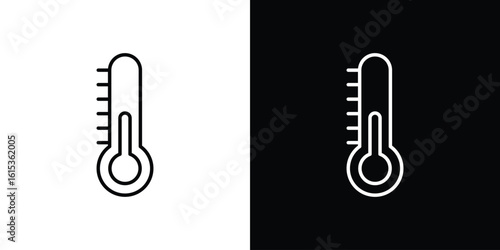 Temperature icon for template logo, vector designs.
