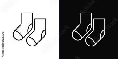 Socks icon for template logo, vector designs.
