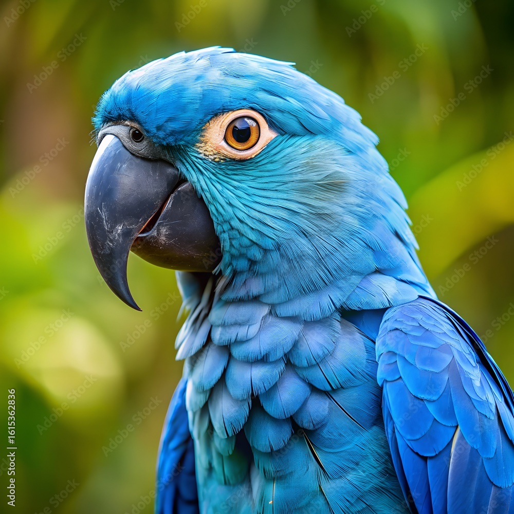 Obraz premium blue macaw