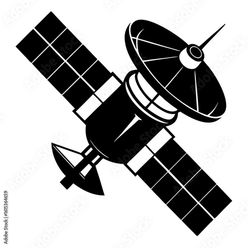 illustration of a satellite