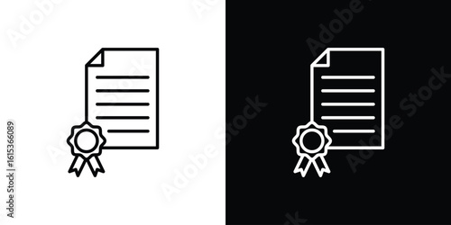 License icon for template logo, vector designs.