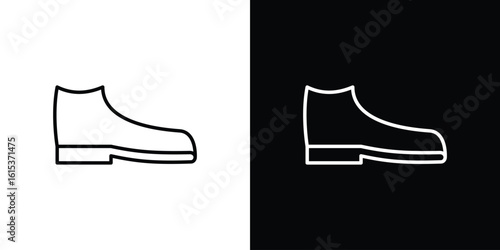 Boot icon for template logo, vector designs.
