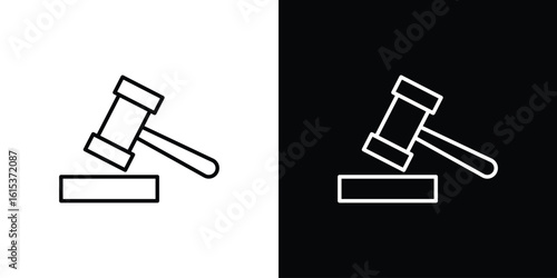 Auction icon for template logo, vector designs.