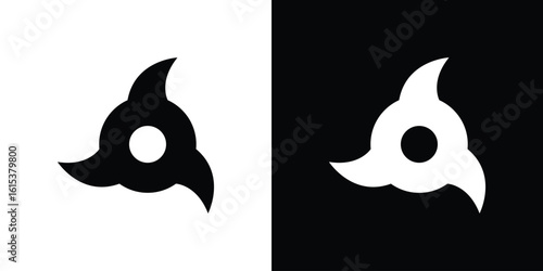 Hurricane icon, logo elements of graphic designs