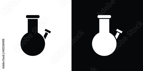 Bong icon, logo elements of graphic designs