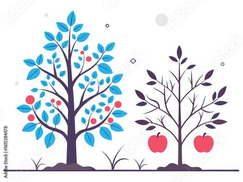 tree with birds