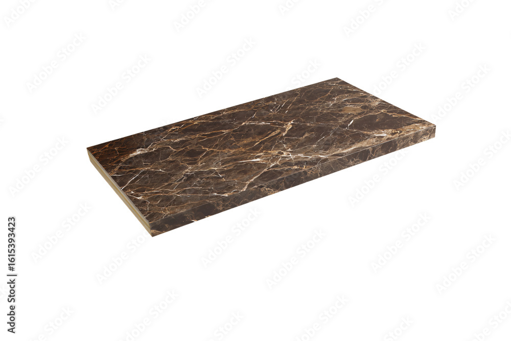 Fototapeta premium a marble board with a brown and white marble pattern