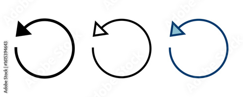 Refresh icon vector isolated on white background. Reload icon vector. Update icon. convert icon