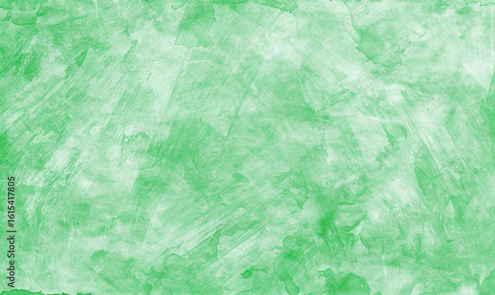 Obraz premium Abstract green texture background with brushstrokes for creative projects