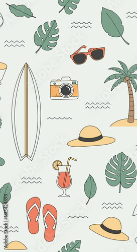 Tropical beach vacation vibes summer tropical paradise ocean seaside getaway island escape