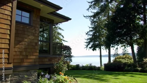 Wallpaper Mural house in the park Torontodigital.ca