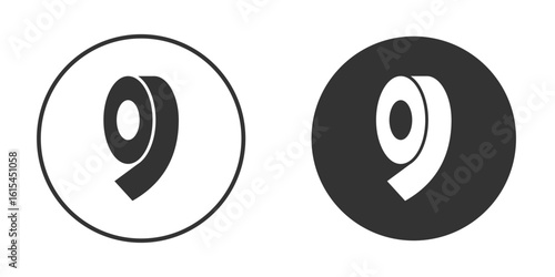 Tape icon for website design, logo for web and apps.