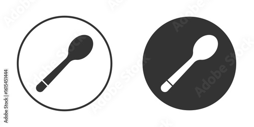 Spoon icon for website design, logo for web and apps.