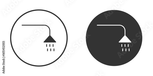 Shower icon for website design, logo for web and apps.
