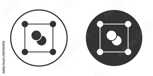 Object group icon for website design, logo for web and apps.