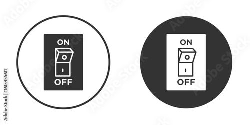 Light switch off icon for website design, logo for web and apps.