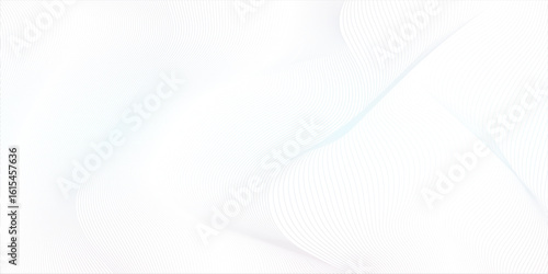 Abstract background with white holographic line pattern in luxury pastel colors. Premium horizontal vector design template for business banner, prestigious voucher, wedding invitation.