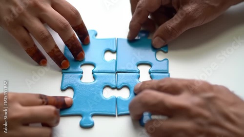 Collaborative Puzzle Solving: Teamwork and Connection