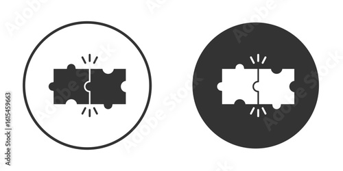 Compatibility icon for website design, logo for web and apps.