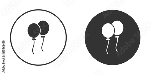 Balloon icon for website design, logo for web and apps.