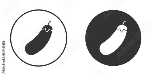 Aubergine icon for website design, logo for web and apps.