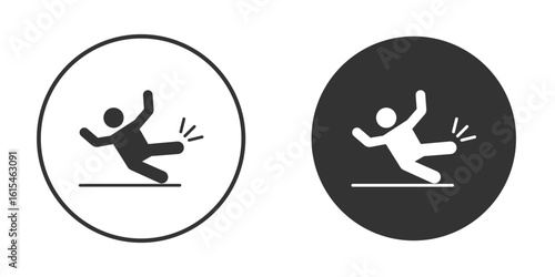 Accident icon for website design, logo for web and apps.