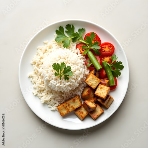 fried rice with chicken