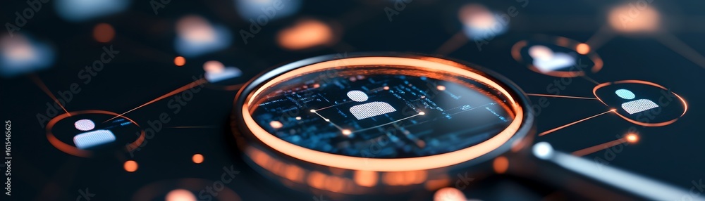 Obraz premium Intricate digital circuits and microchips illuminated and magnified revealing the complexities of modern technology and innovation