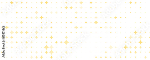 Gold falling down confetti background. Repeated golden dotted glitter pattern. Yellow, orange and golden dots wallpaper.