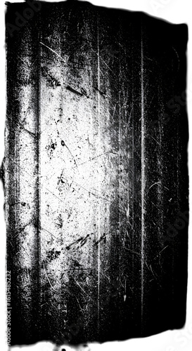 Abstract Black And White Grunge Texture Background Illustration For Design