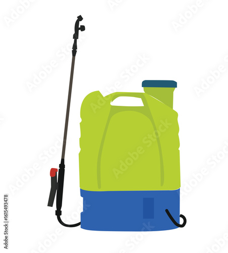 Manual Sprayer. Garden manual plastic sprayer and knapsack.