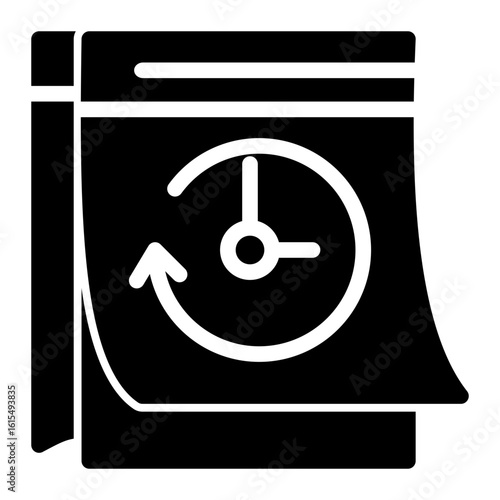 Budgeting Strategy Forecast Icon from Business Opportunity Collection (Solid Style)