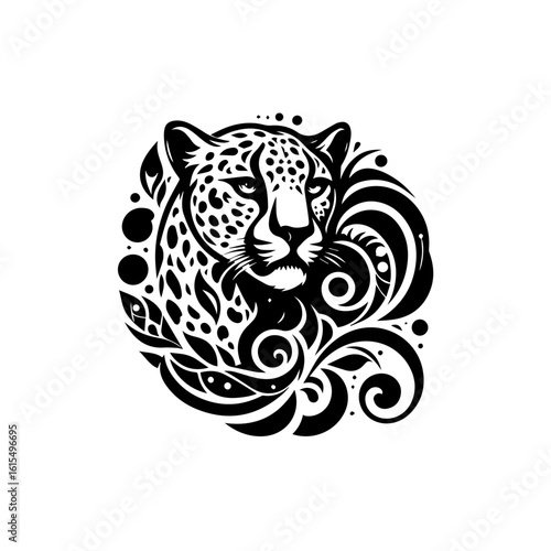 leopard print tattoo