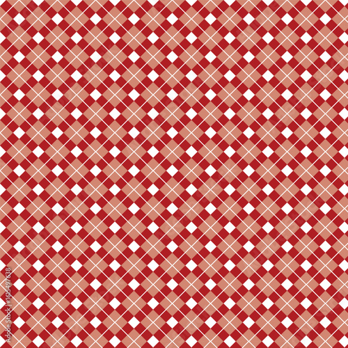 Vector illustration set of seamless tartan patterns. Stock vector