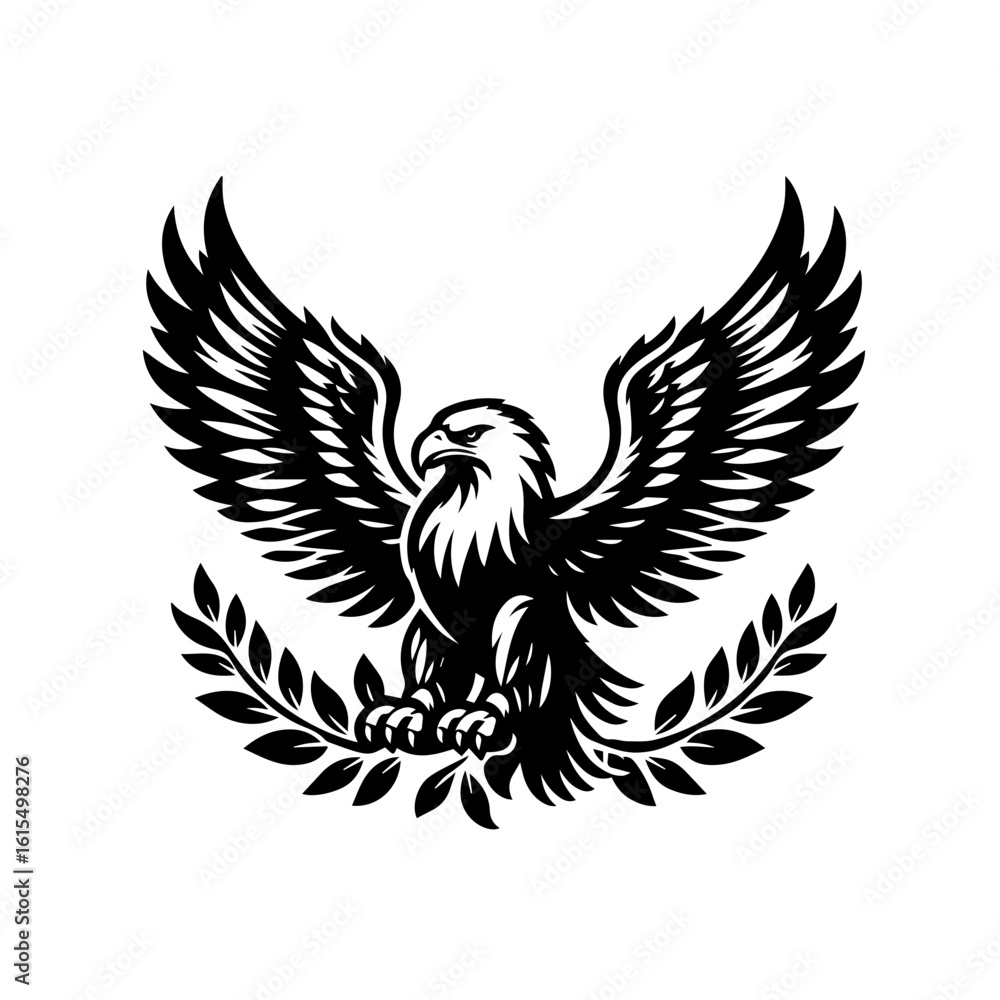 Obraz premium eagle tattoo design