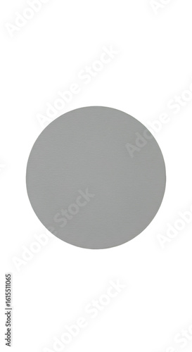 Abstract Gray Circle Isolated On Black Background Illustration Design