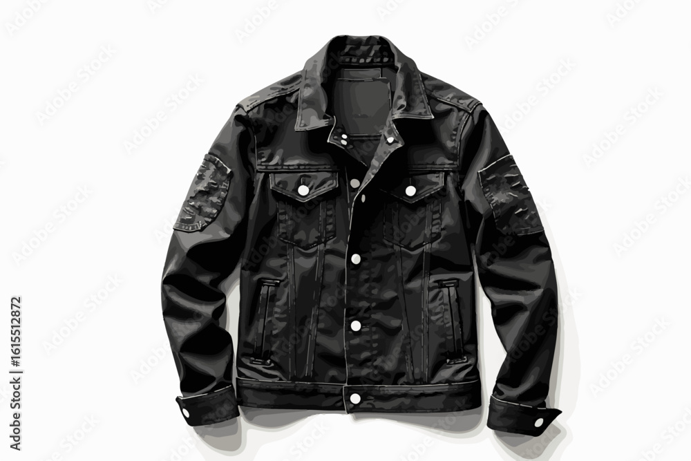 Patchwork Denim Jacket Patchwork Denim Jacket