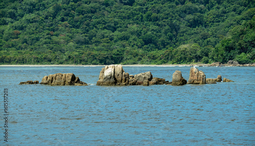 Praia do Gonzaguinha, São Vicente, são paulo, SP, litoral paulista