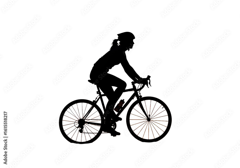 Fototapeta premium Abstract Orange Fireworks Bike Illustration On Black Background