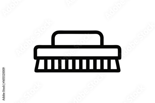 tile scrubber brush icon cleaning home tool