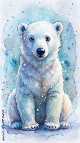 polar bear cub