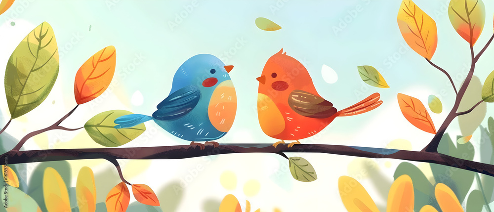 birds on a branch birds on a branch