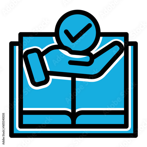 Market Research Knowledge Icon from Business Opportunity Collection (Solid Color Lineal Style)