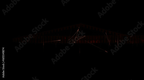 A serene night sky filled with stars and a tranquil horizon.