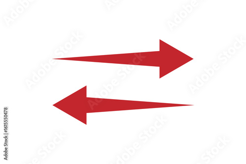 Print Long arrow icon. Long arrow vector icon. Black horizontal long arrow. Straight long arrow vector icon
