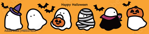 ハロウィンオバケセット
