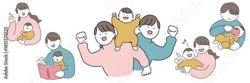 家族で「行くぞ！」のセット