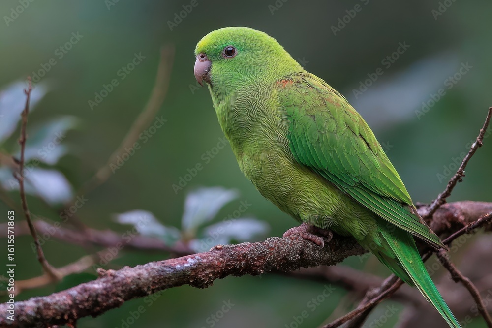 The Echo Parakeet a unique parrot native to Mauritius is located only in Black River Gorges National Park The Echo Parakeet a unique parrot native to Mauritius is located only in Black River Gorges National Park