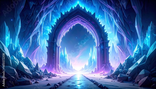 Mystical Ice Archway